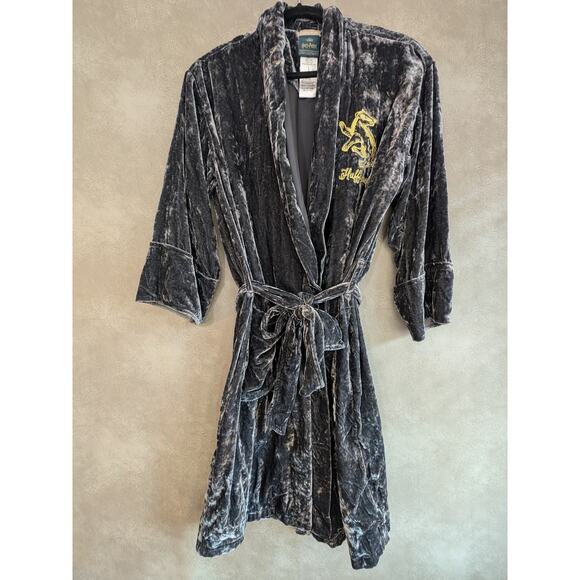 Pottery Barn Teen Harry Potter Hufflepuff Velvet Robe S/M NWT
